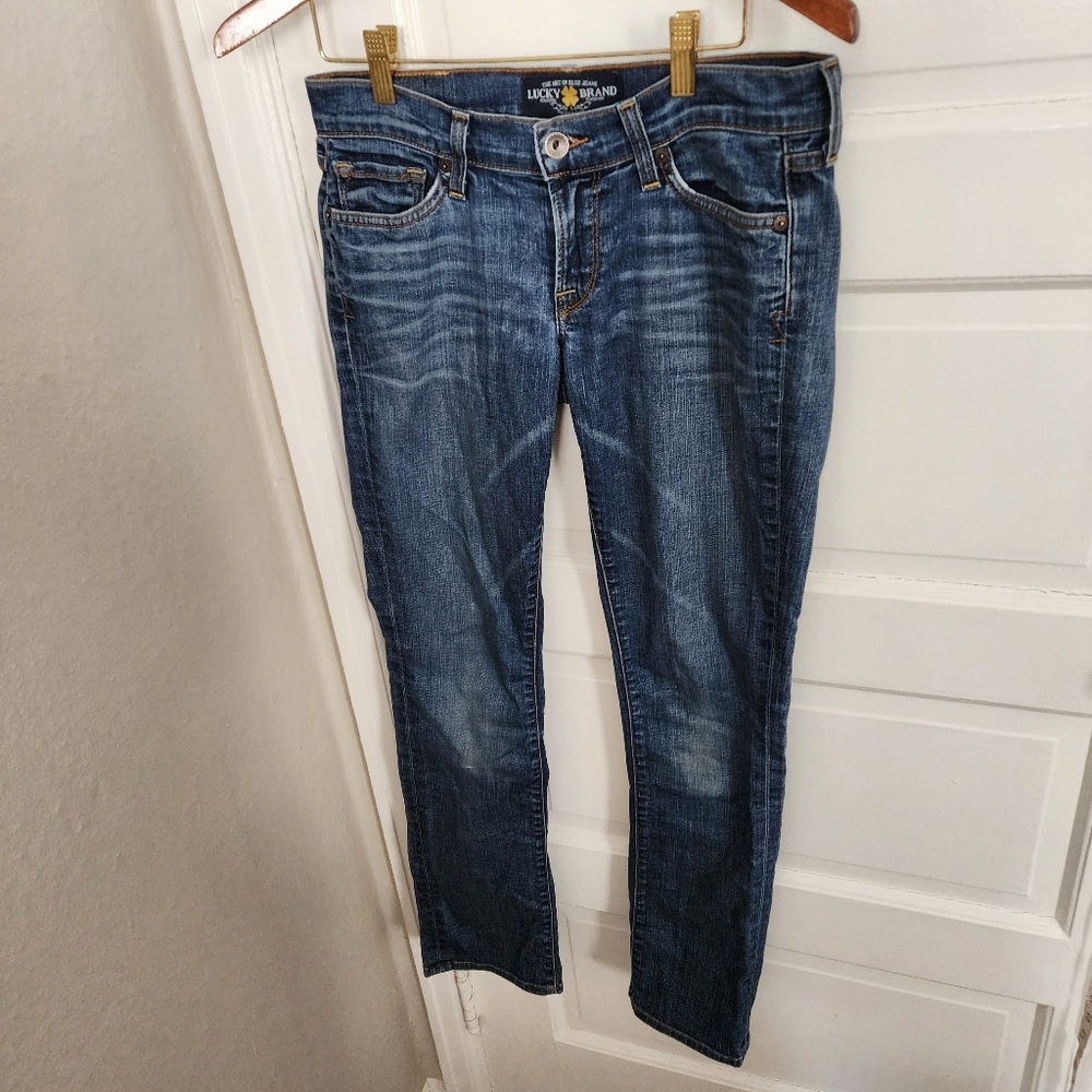 Lucky Brand Zoe Straight Leg Jeans 2/26